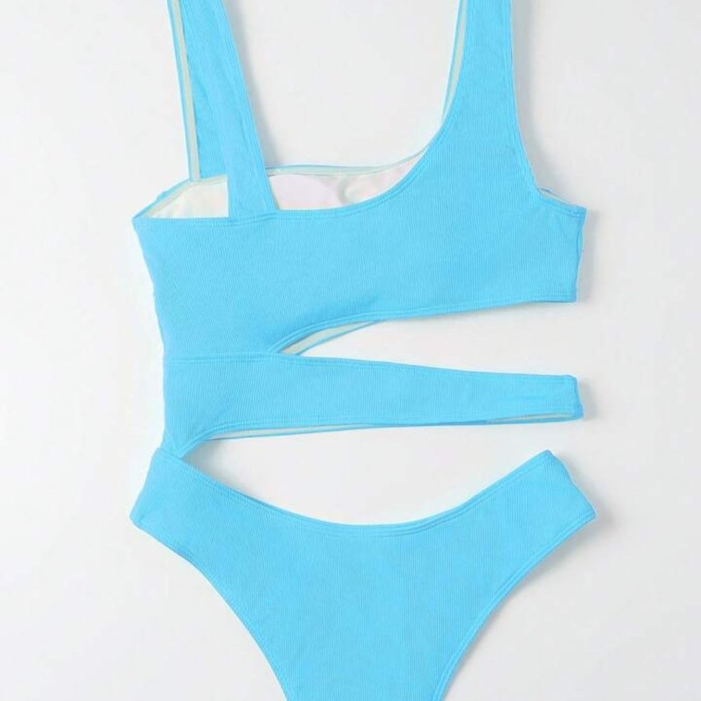 Shein Sexy Cut Out One Piece Swimsuit, size Small - Picture 2 of 9